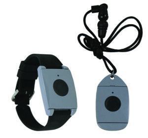 picture of a medical emergency pendant and wristband