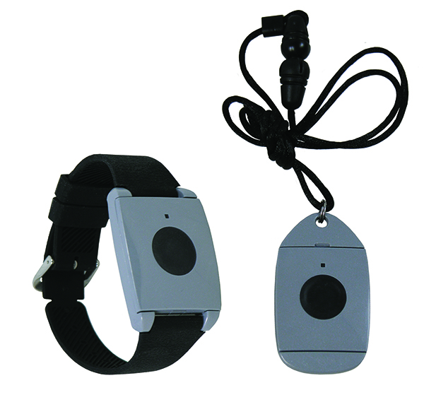 picture of a medical emergency pendant and wristband