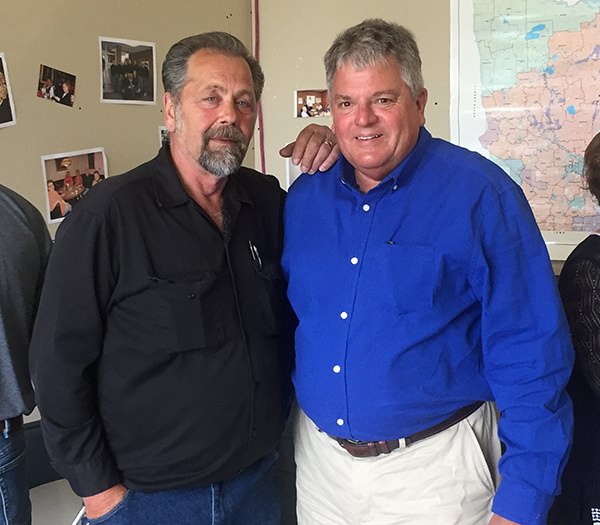 picture of Heartland Security subcontractor Bill with Tom