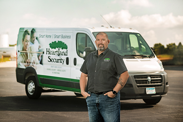 picture of Heartland Security employee Adam Hanson